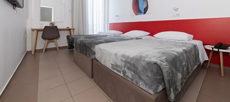 Single Beds Room | Sea View
