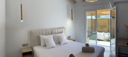Deluxe Double Room with Private Yard (Ground Floor)