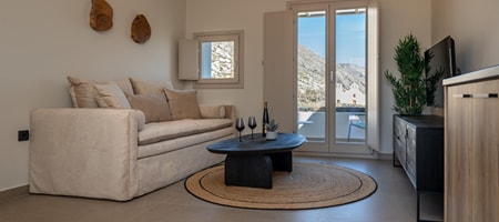 Superior Suite with a Private Hot Tub & Sea View