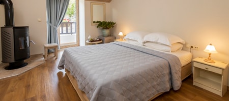 Classic Attic Double Room with Village View