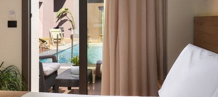 Double Room Sharing Pool
