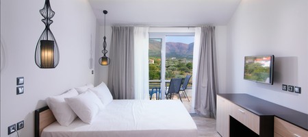 Family Room with Mountain View