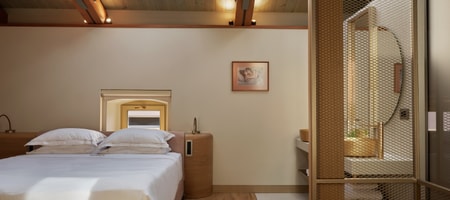 Attic Suite with Living Room & Skylights