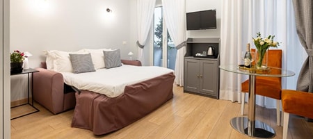 Double Room with Sofa Bed and Kitchen