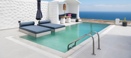 Luxury Villa Private Pool Aegean Sea View