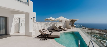 Executive Villa Private Pool Aegean Sea View