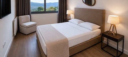 One-Bedroom Family Suite with Sea View