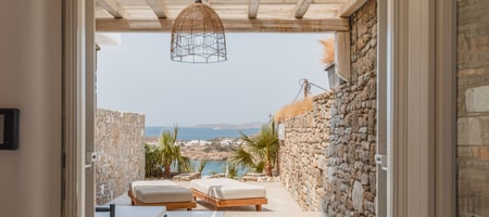 Junior Suite with Outdoor Hot Tub Sea View