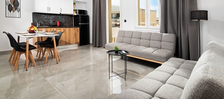 One Bedroom Suite with Balcony & Sea View