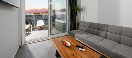 Suite with Rooftop Spa Bath I (capacity 3 guests)