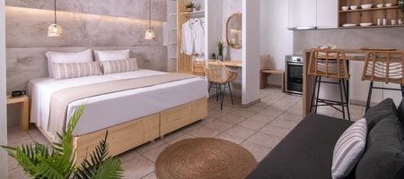 Open Plan Suite with Terrace