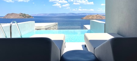 Superior Room with Private Pool & Sea View