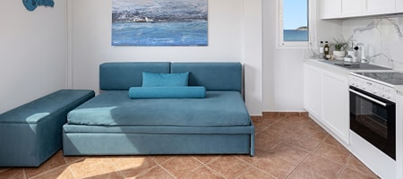 Deluxe Two Room Apartment with Side Sea View (Nr 2)