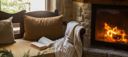 Stone Cottage with fire place