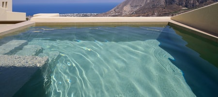 Senior Suite with Heated Plunge Pool and Sea View