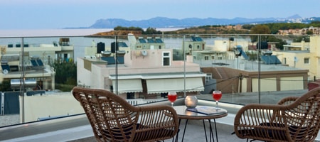 One Bedroom Suite with terrace and sea view