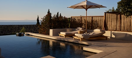 Thalassa Sea View Two Bedroom Villa with Outdoor Private Pool