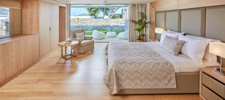 Family Bungalow Suite Sea View (Two Bedrooms & Sitting Room Separate)