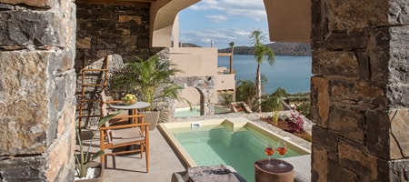 Junior Suite with Plunge Pool and Sea View