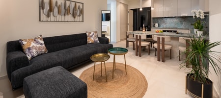 Premium Two Bedroom Suite with Partial Sea View