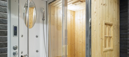 Executive Spa Sea View Ground Floor Suite with Sauna