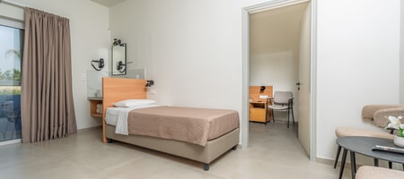 Suite one Bedroom with Inland View
