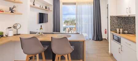 One-Bedroom Apartment with Garden View