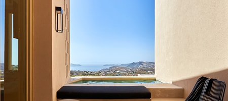Junior Suite with Plunge Pool and Sea View