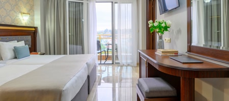 Superior Triple Room with Side Sea View