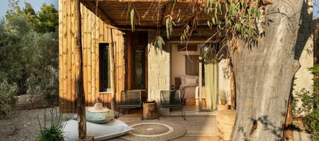 Large Cabana with Garden