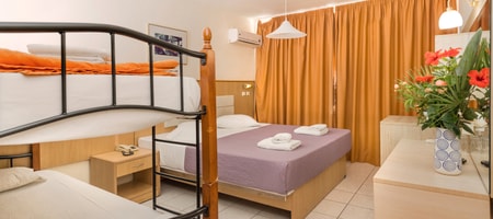 Quadruple Room with Garden View