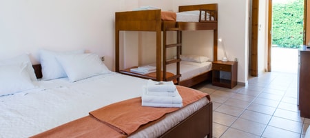 Double Bungalow with Bunk Bed