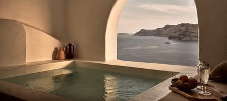 Superior Honeymoon Plunge Pool Suite with Sunset View