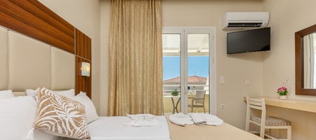 Superior Triple Room with Pool View