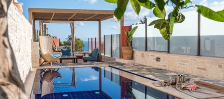 Luxury One Bedroom Suite Sea View Private Pool