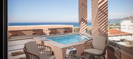 Signature Sea View Relaxation Overflow Heated Tub – Adults Only Complex