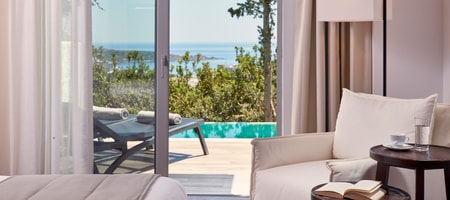 Exclusive Double Sea View Room Private Pool