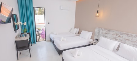 Quadruple Room with Balcony
