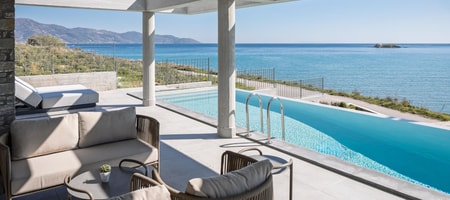 Luxurious Seafront Villa Karystos