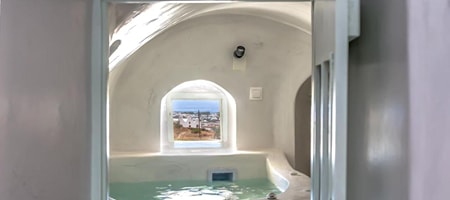 Sea View Castle Suite with indoor hot tub