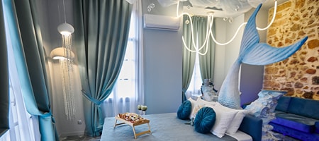 Sea Pearl Suite with Partial Acropolis View