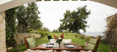 Blue Crab- Beachfront House in Kalandra