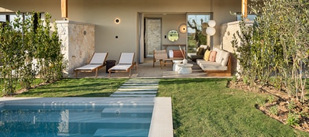 TERTH/Afytos Experience-GROUND FLOOR SUITE WITH PRIVATE POOL