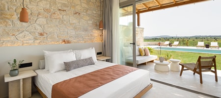 TERTH/Afytos Experience-GROUND FLOOR SUITE WITH SHARED POOL