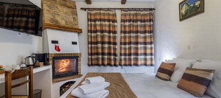 Double Room Fireplace