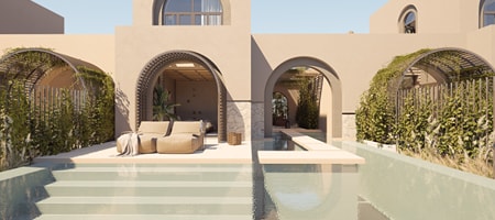 Maisonette with Individual Pool