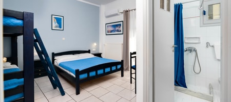 Quadruple Room with Balcony