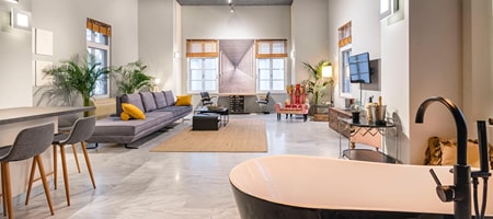 Loft | 1 Bedroom Loft with Ermou Str View