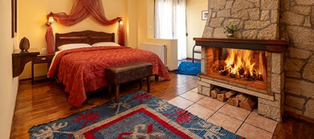 Triple Room with Fireplace
