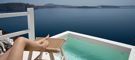 Honeymoon Suite Outdoor Hot Tub